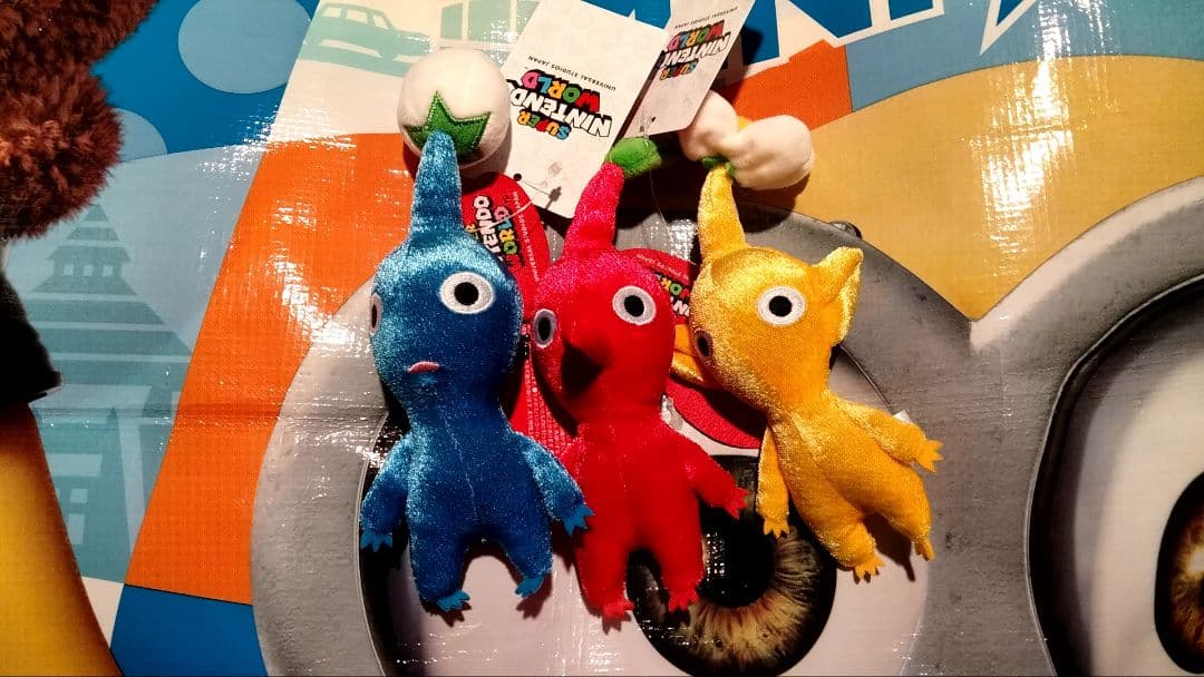 USJ マリオ　ピクミン　　キーホルダー