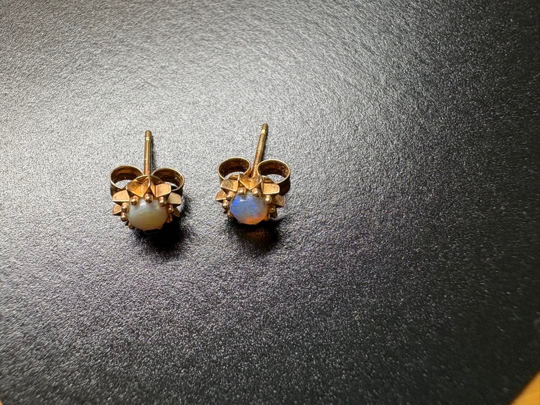 STAR JEWELRY K10ピアス オパール