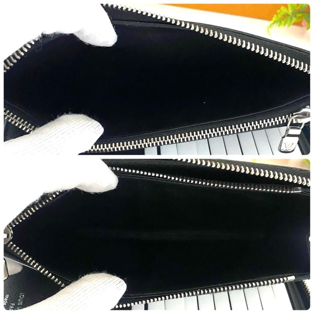 ルイ ヴィトン◎ダミエ グラフィット ヴェルティカル ラウンドファスナー 長財布