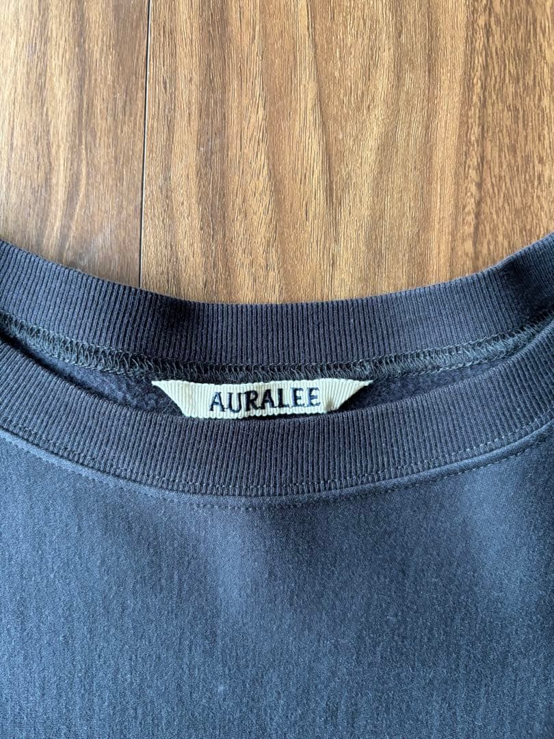 AURALEE　スエットブラック　24FW サイズ4
