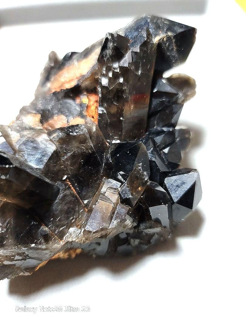 天然石　モリオン•クラスター