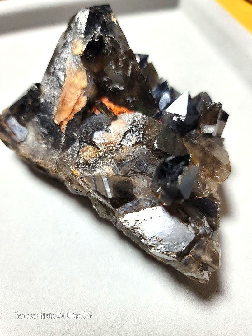 天然石　モリオン•クラスター