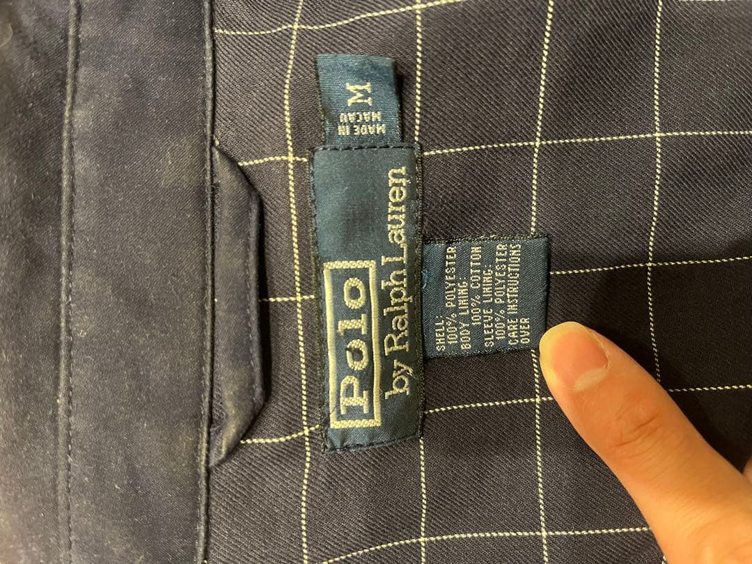 Polo Ralph Lauren ラルフローレン　スイングトップ　ネイビー