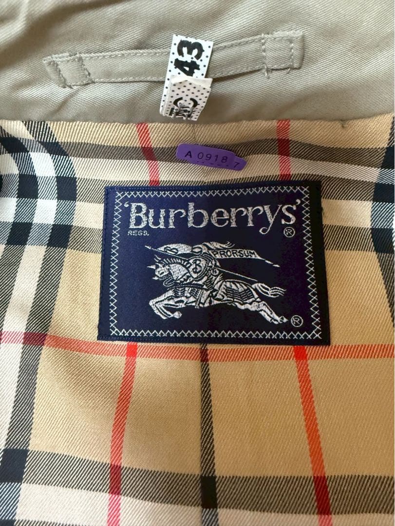 BURBERRYS バーバリーズ トレンチメンズ EL WR083-902-41