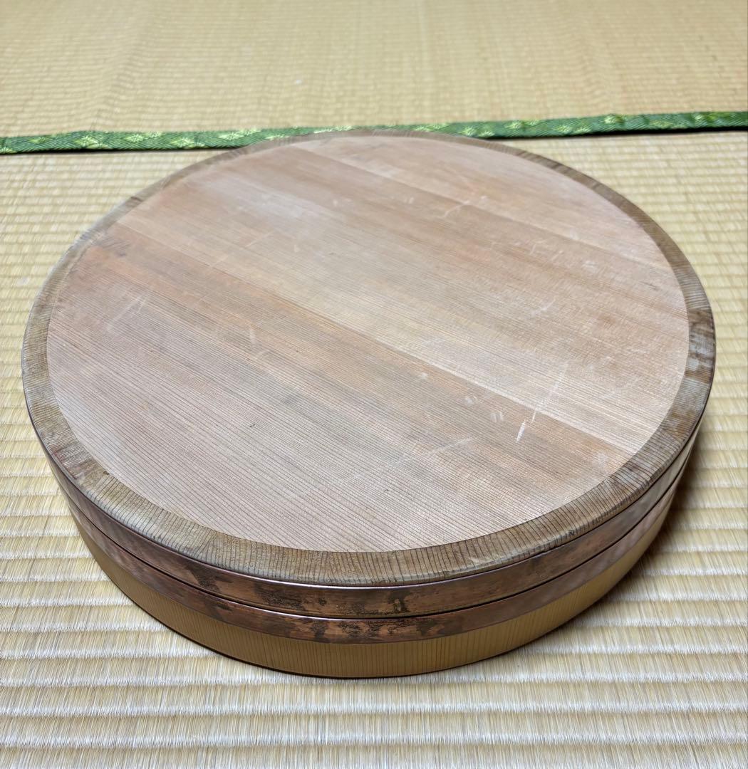 木製おひつ 大型3升 銅バンド付き