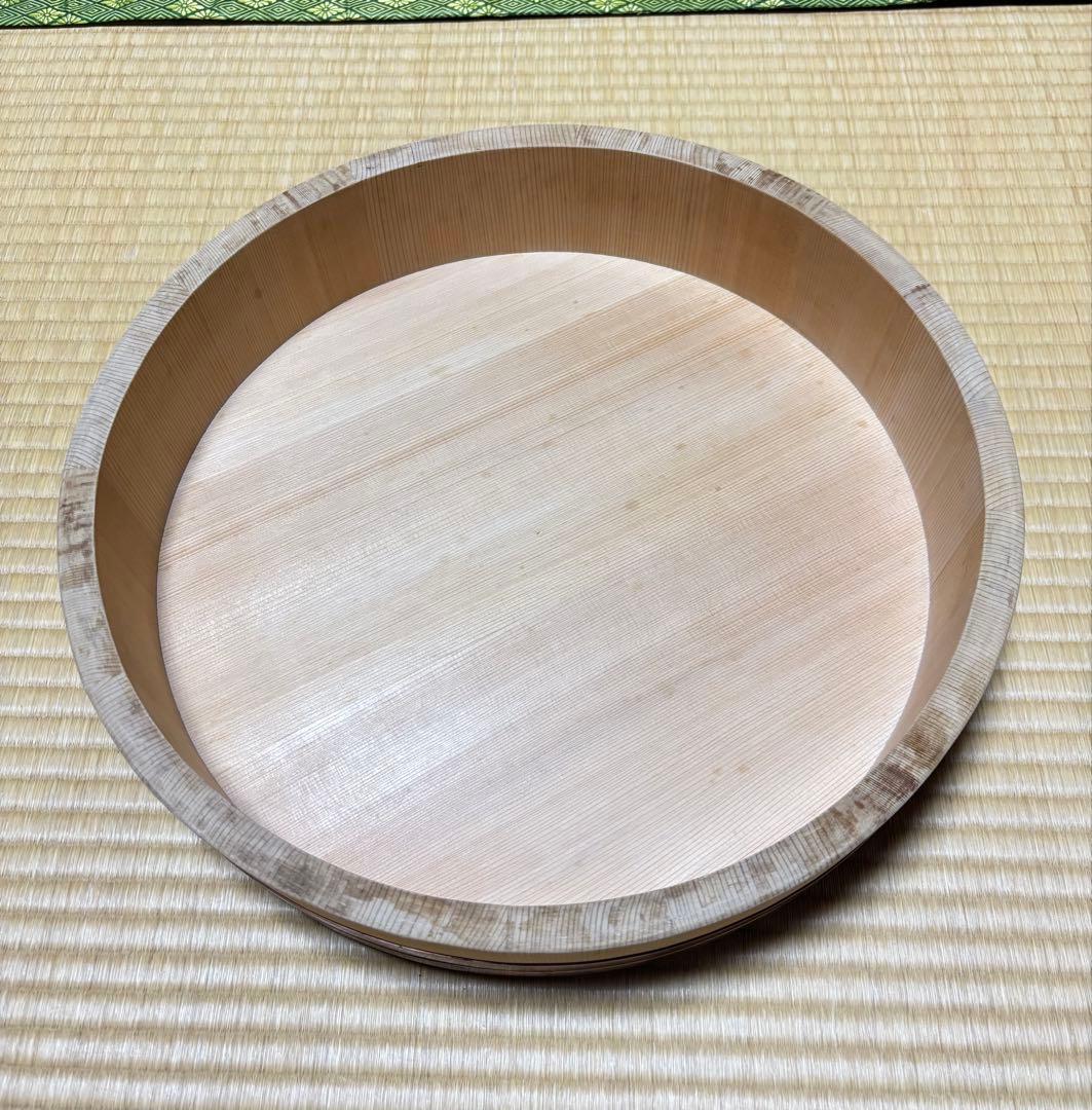 木製おひつ 大型3升 銅バンド付き
