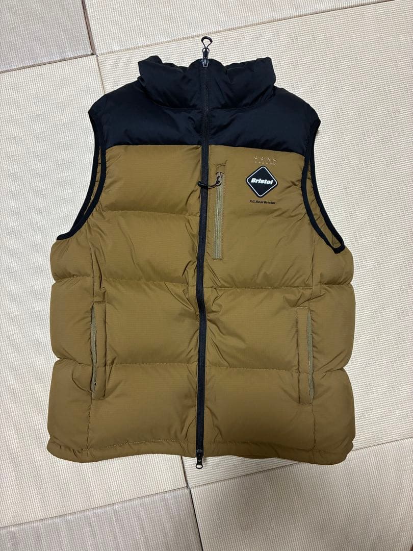 ウェア F.C.Real Bristol DOWN VEST XL