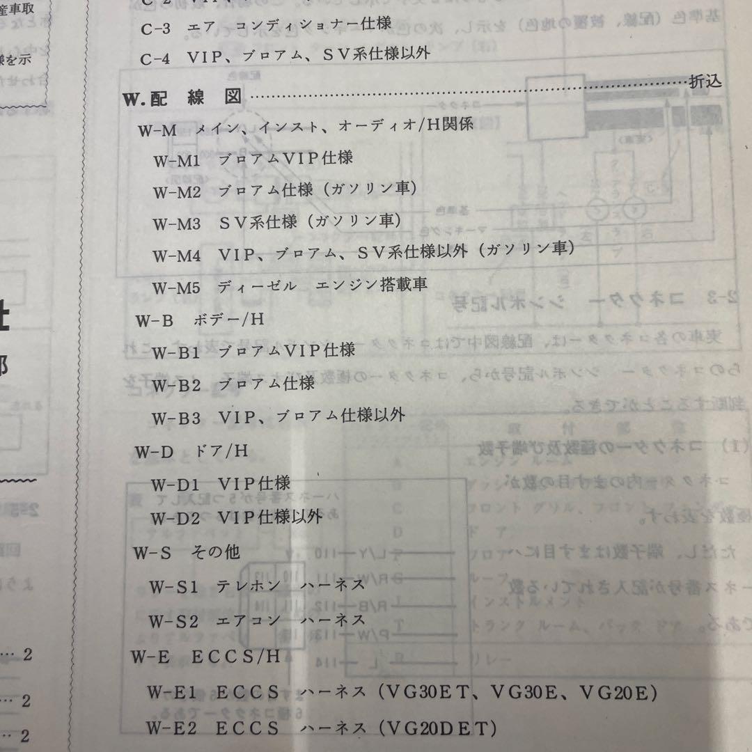 日産 Y31 グロリア セドリック 配線図