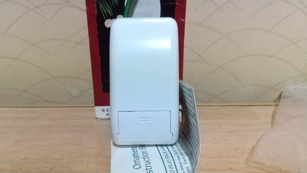 激レア　希少　限定記念品　ホールマーク　レコーダー付　クリスマス　オーナメント