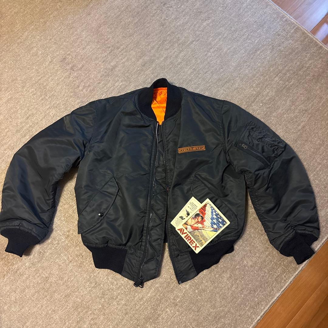 90s USA製 AVIREX アヴィレックス MA-1 フライトジャケット
