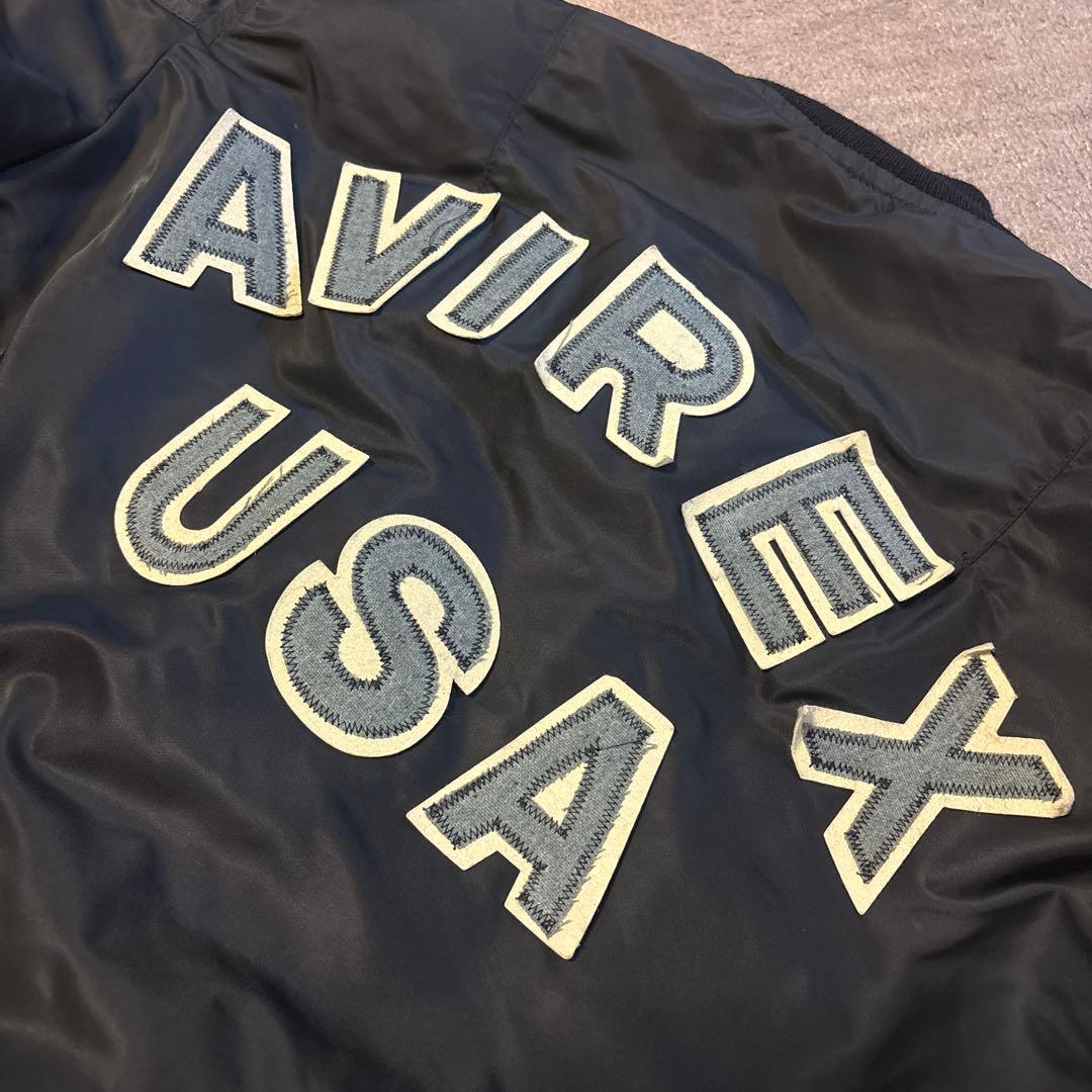 90s USA製 AVIREX アヴィレックス MA-1 フライトジャケット