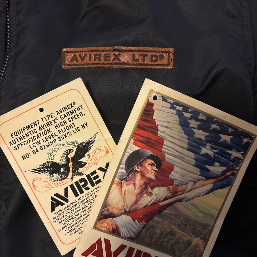 90s USA製 AVIREX アヴィレックス MA-1 フライトジャケット