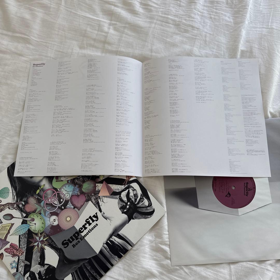 Superfly Box Emotions レコード　アナログ