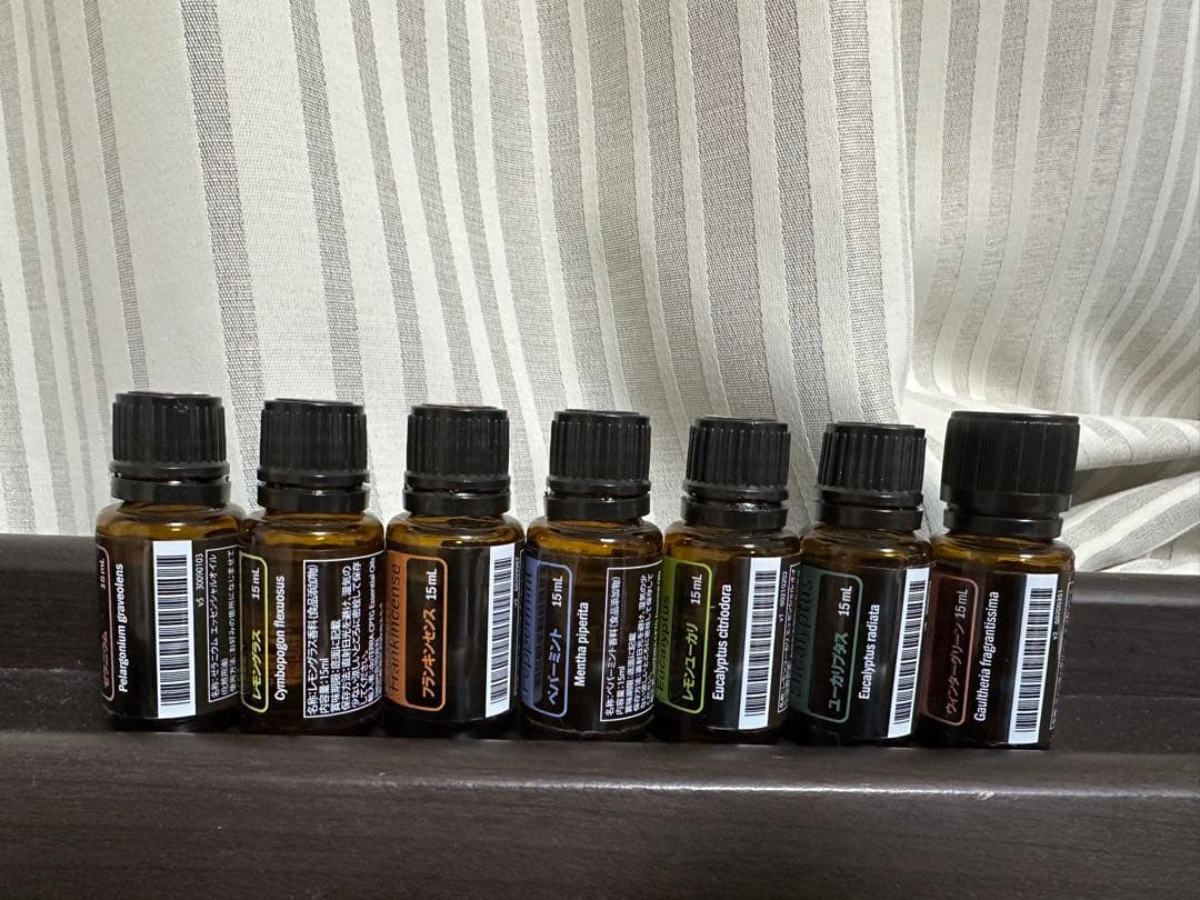 doTERRA エッセンシャルオイル 15ml7本セット 残量5〜9割お値下げ⭕️