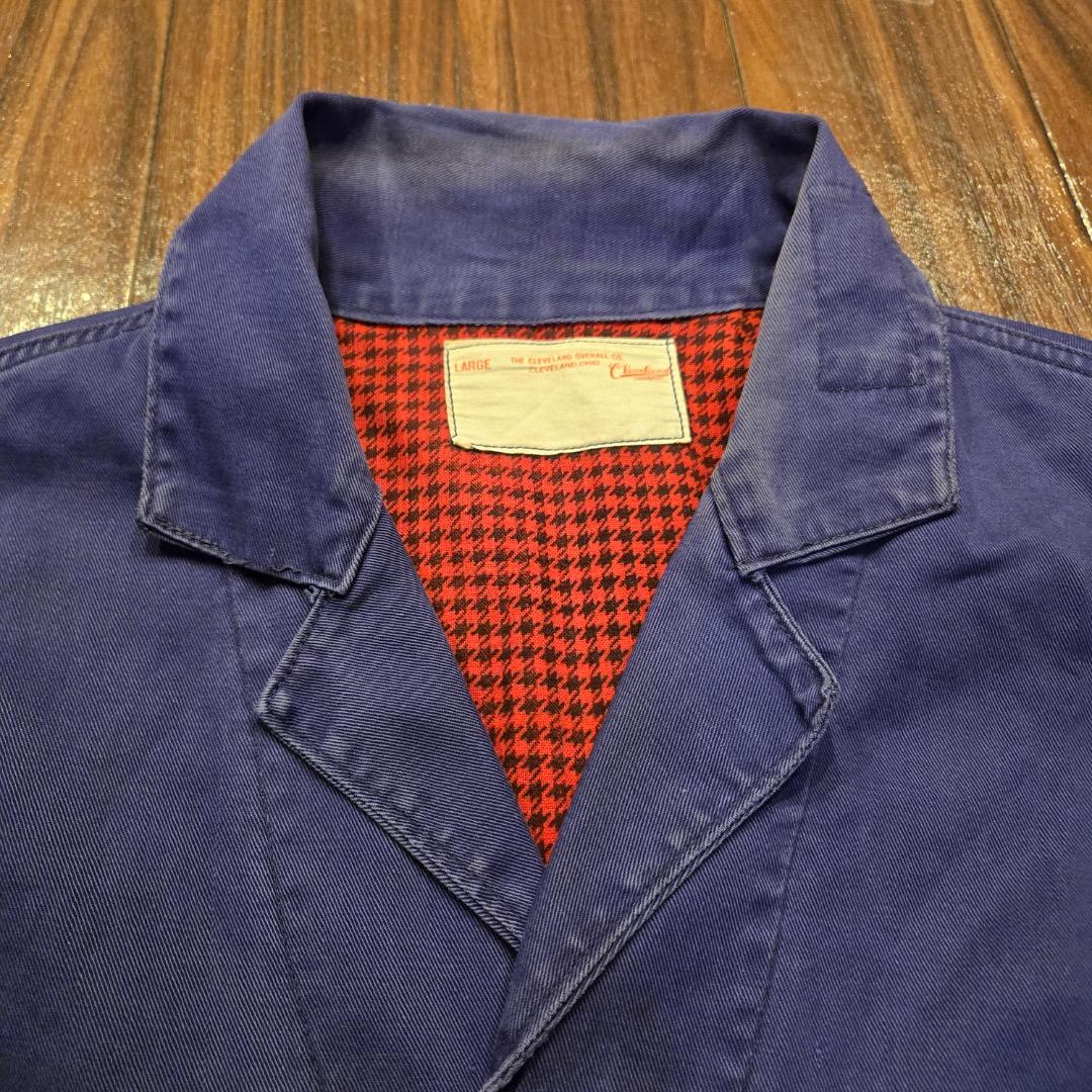 60s Cleveland Overall Co ツイルJKT L ヴィンテージ