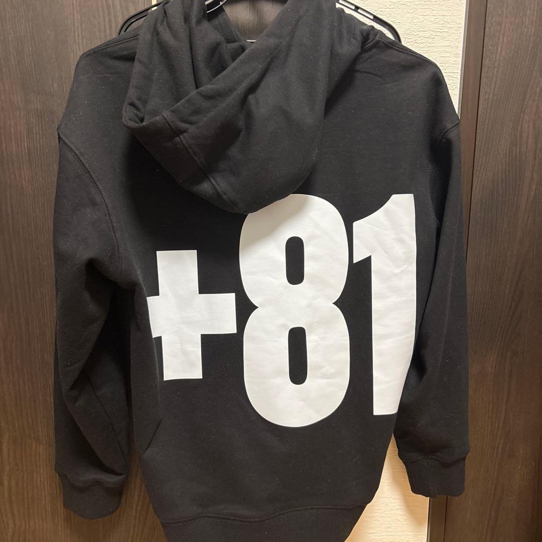 ささ jarmy +81 パーカー　xs ブラック