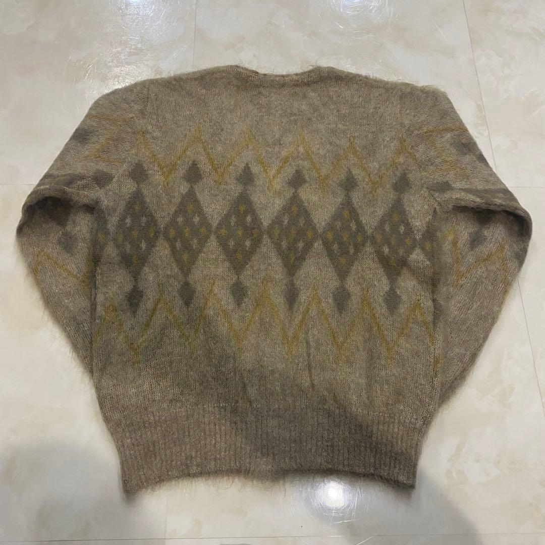 トップス BELAFONTE ATOMIC PATTERN MOHAIR CARDIGAN