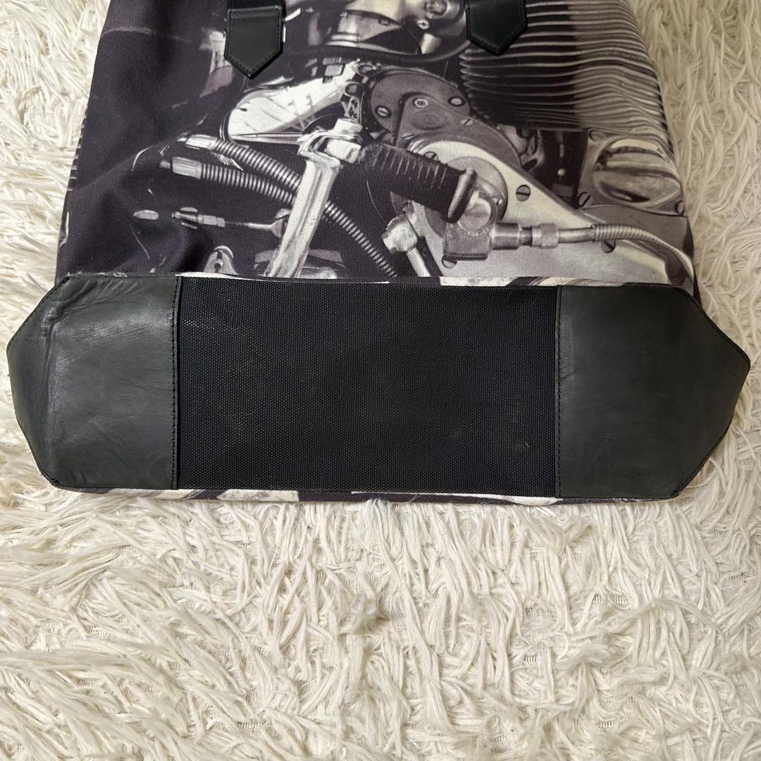 【PaulSmith】 ポールスミス トートバッグ フォトプリント 総柄