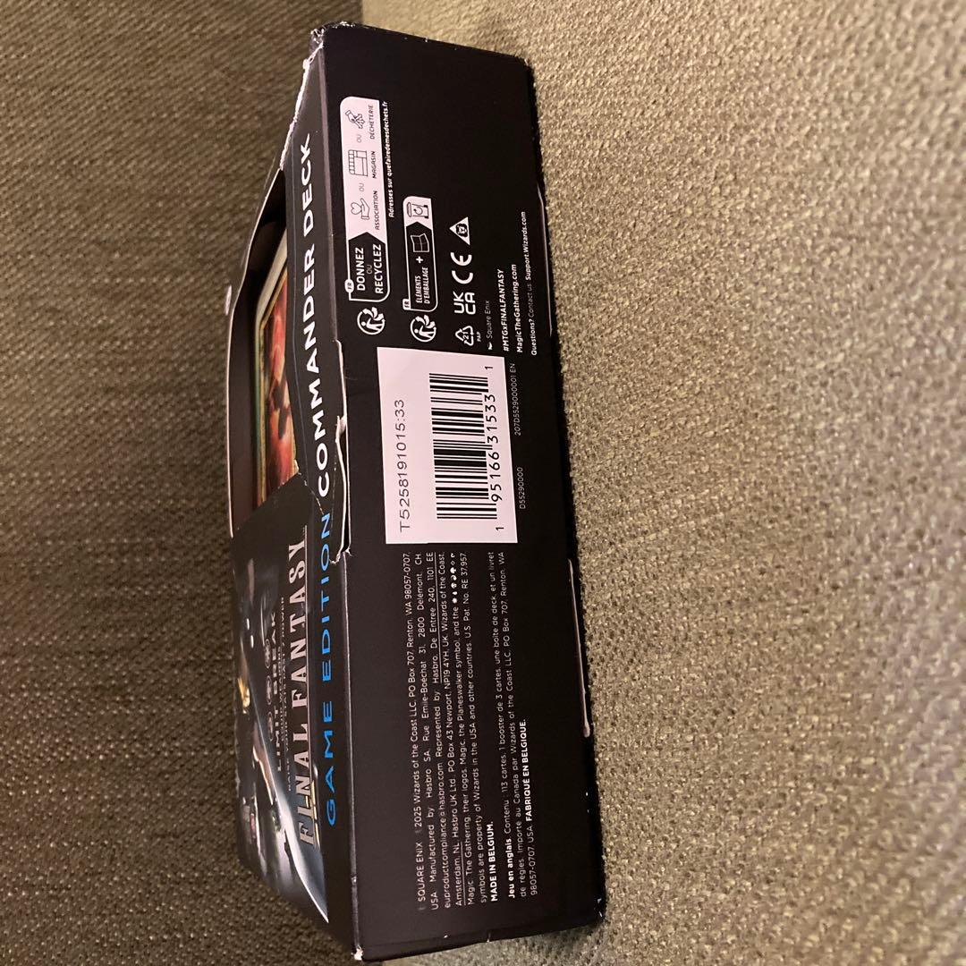 MTG FF 統率者デッキ リミットブレイク GAME EDITION 米国限定