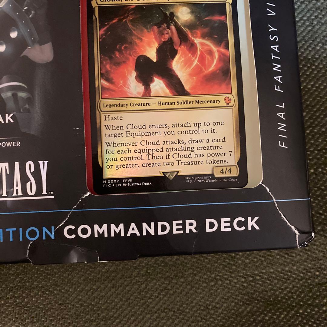 MTG FF 統率者デッキ リミットブレイク GAME EDITION 米国限定