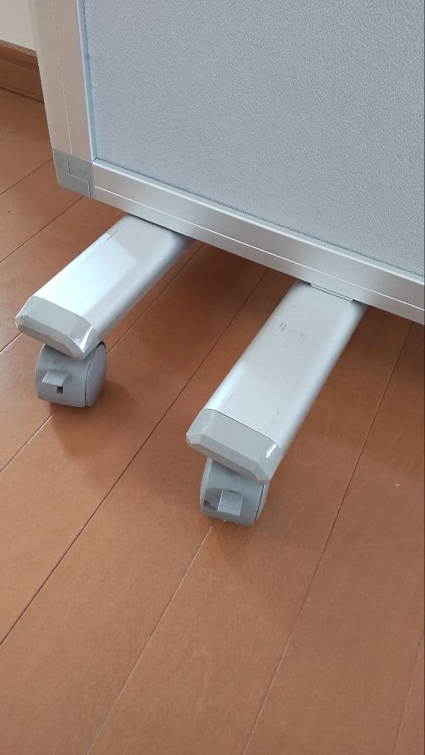 3連 クロスタイプ パーテーション ライトグレー 目隠し 部屋 仕切り