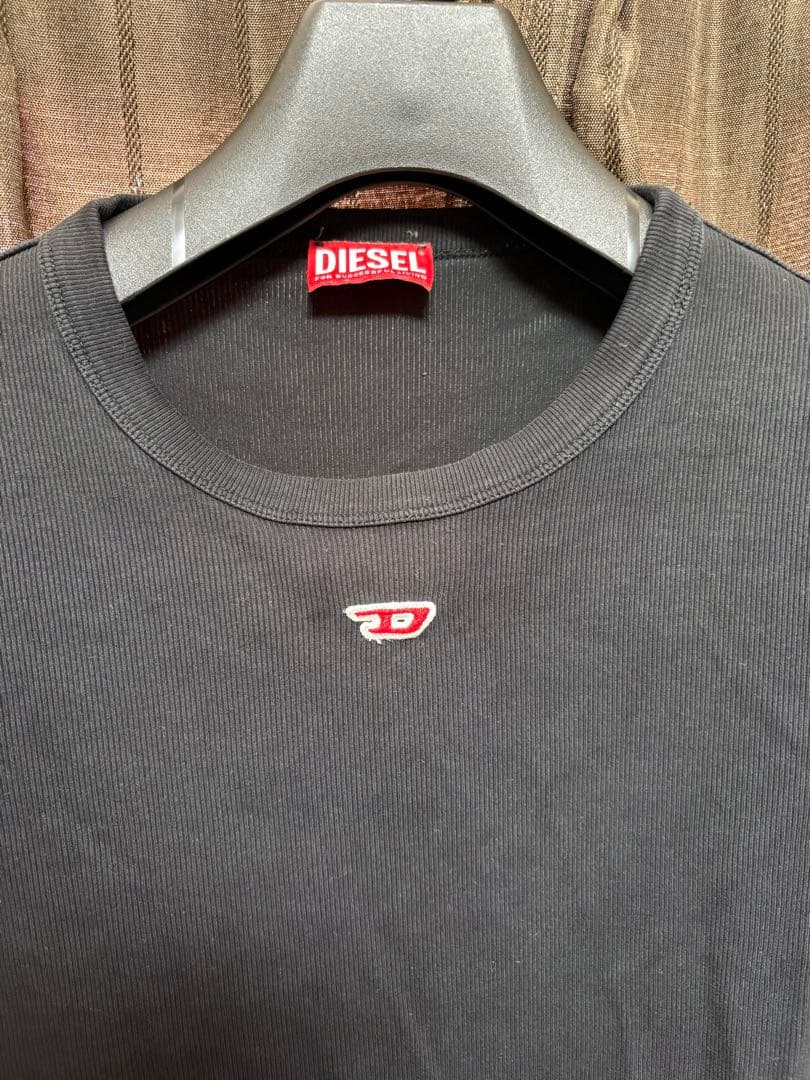 トップス DIESEL D-RIBBER-LS-N
