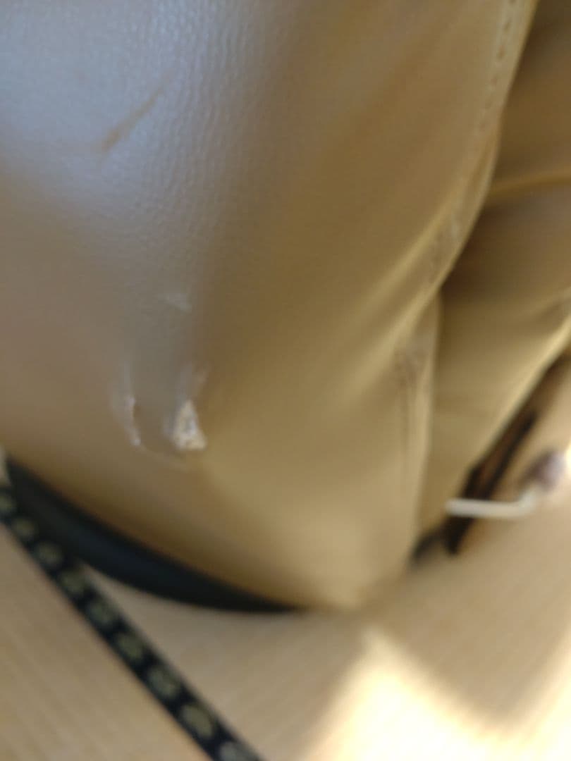 スーパーソフトレザー座椅子　匠　回転、リクライニング付き　1人掛け