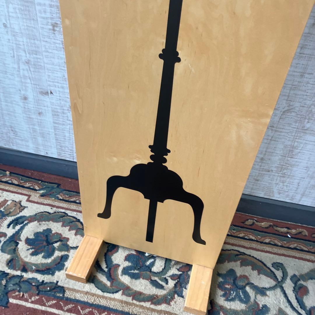 北欧レトロ ライティングホームデコ スタンドライト柄騙し絵シェードランプ ライト