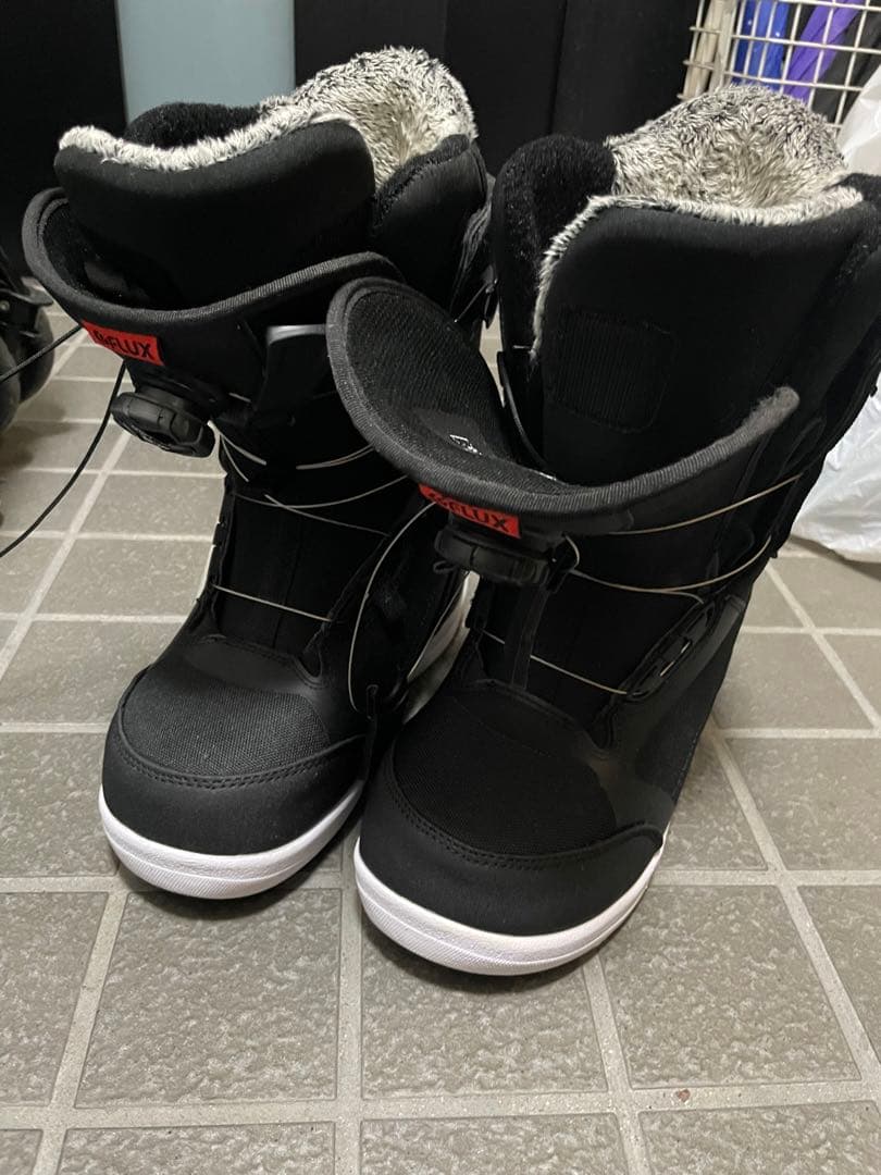 FLUX FL-BOA ブラック スノーボードブーツ 8.5