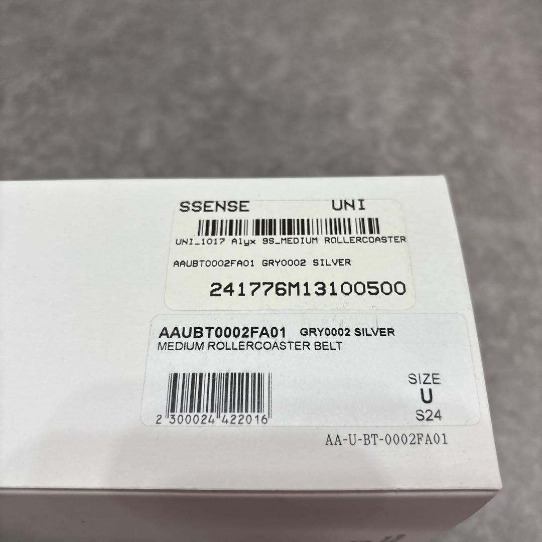 1017 ALYX 9SM ミディアム ローラーコースター ベルト