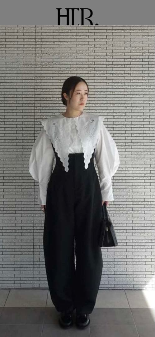 新品タグ付き　HER. ／ ハイウエストカーブパンツ