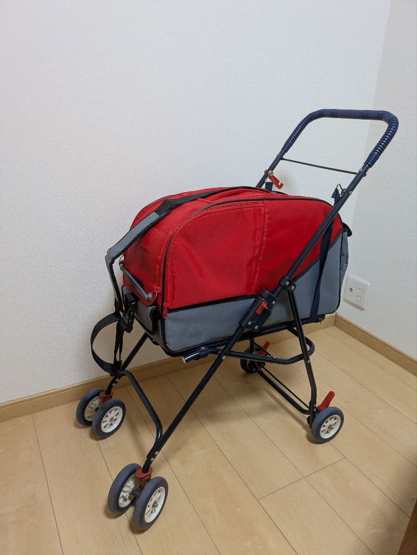 B4U キャリーバッグ ペット用カート ペットキャリー ワゴン