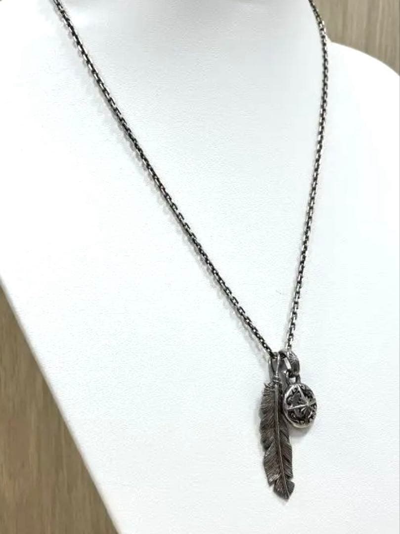 SAAD シルバーネックレス