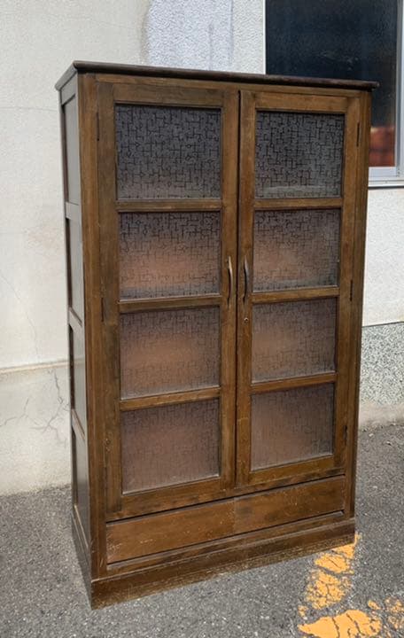 昭和　時代　本棚　飾り棚　小物入れ　収納　棚　ラック