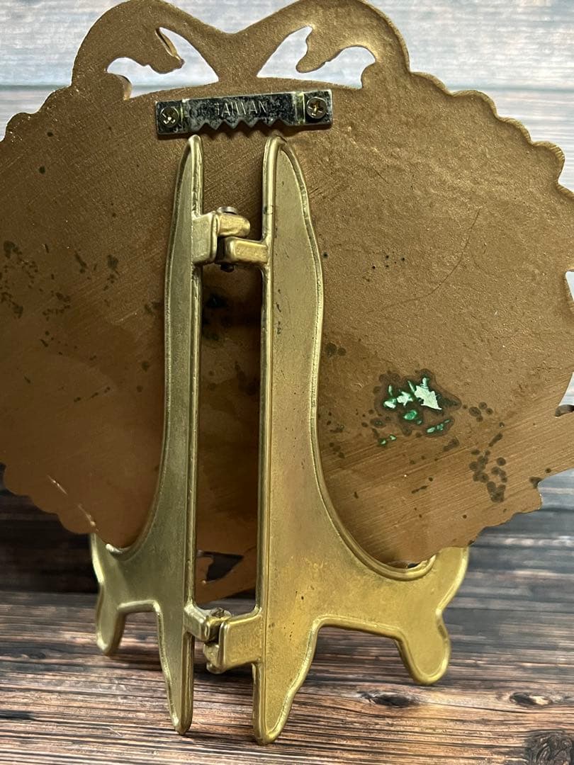 天使　オブジェ　置物　エンジェル　真鍮