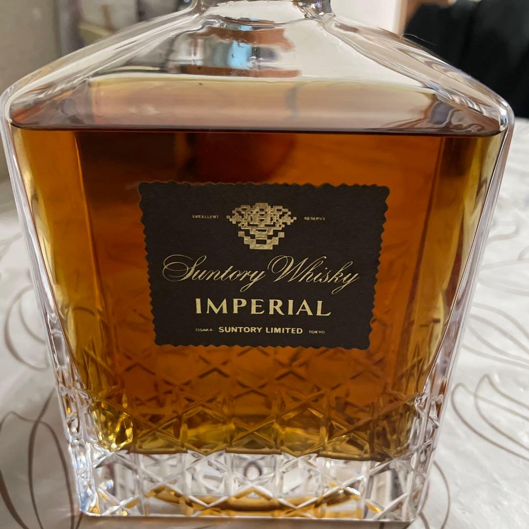 Suntory Whisky IMPERIAL クリスタルボトル