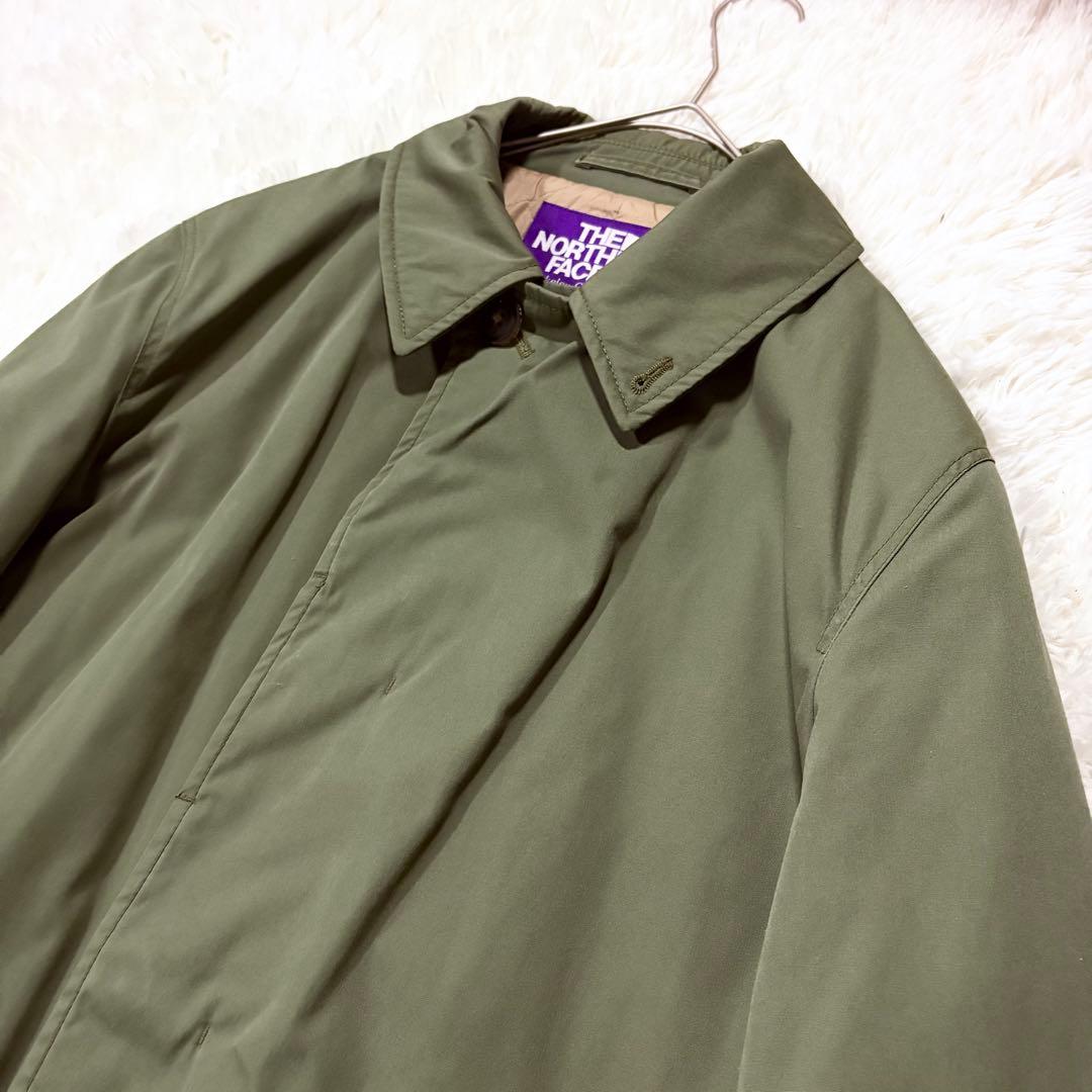 THE NORTH FACE BEAMS 別注 ステンカラーコート オリーブ L