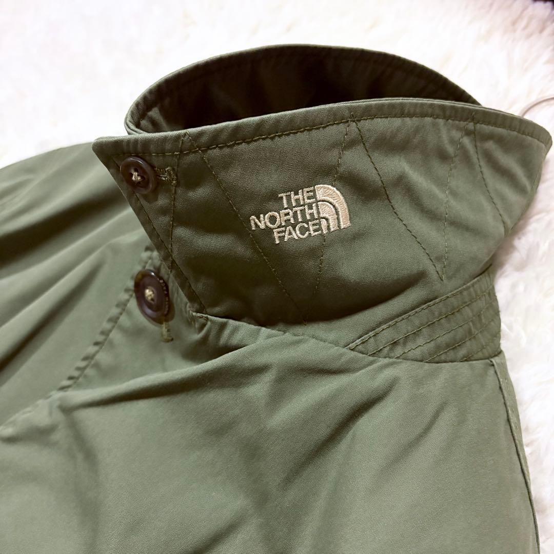 THE NORTH FACE BEAMS 別注 ステンカラーコート オリーブ L