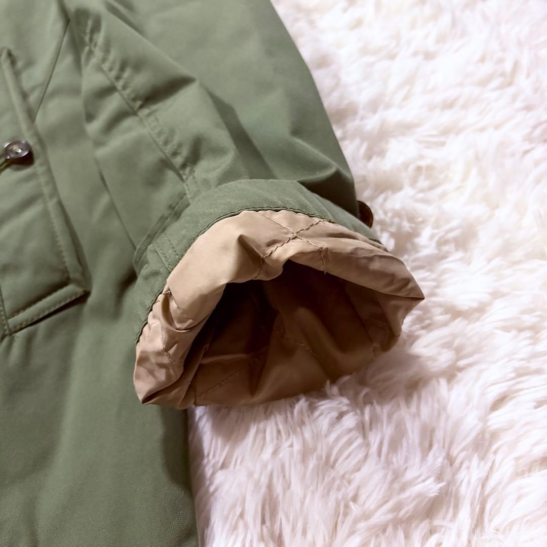 THE NORTH FACE BEAMS 別注 ステンカラーコート オリーブ L