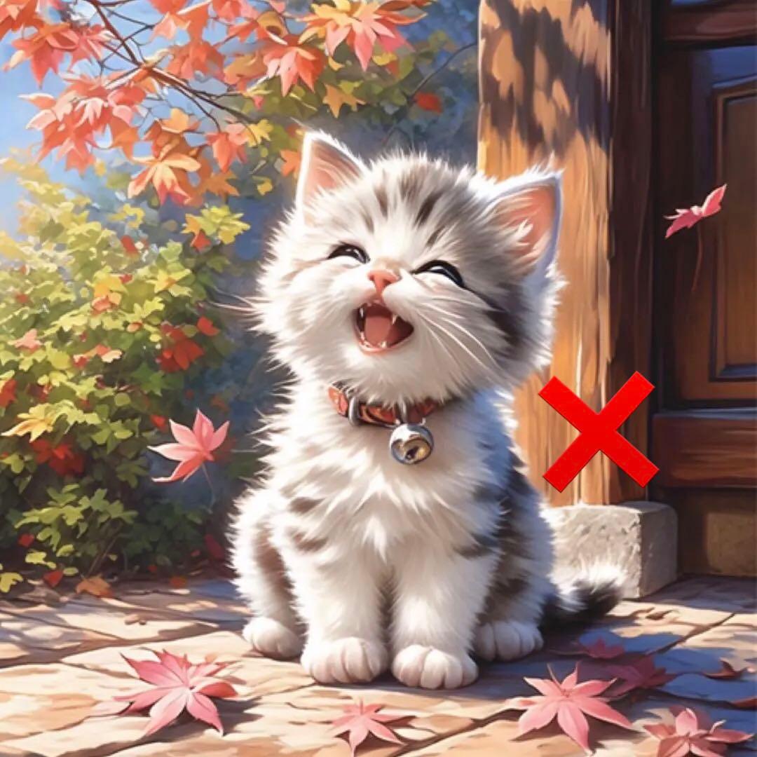 猫ちゃんパネル生地ハンドメイド