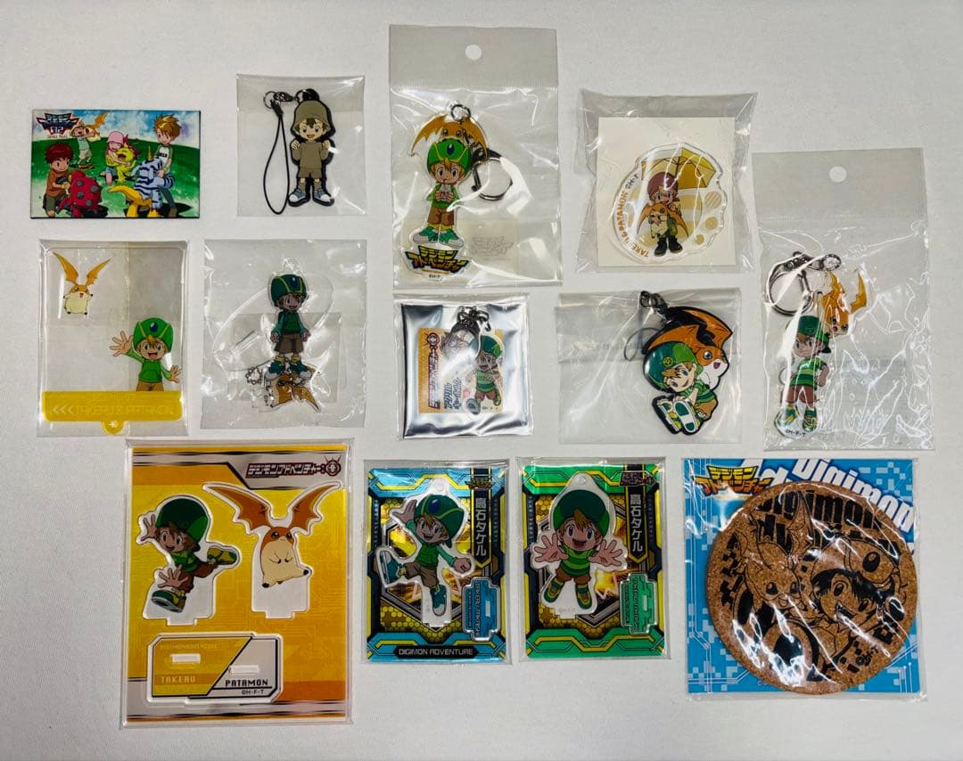 デジモンアドベンチャー 高石タケル 缶バッジセット