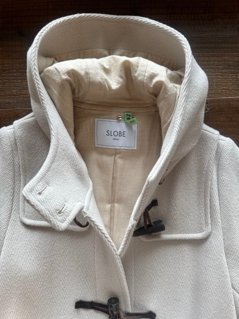 SLOBE IENA　ヘリンボーンダッフルコート