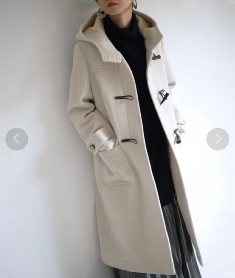 SLOBE IENA　ヘリンボーンダッフルコート
