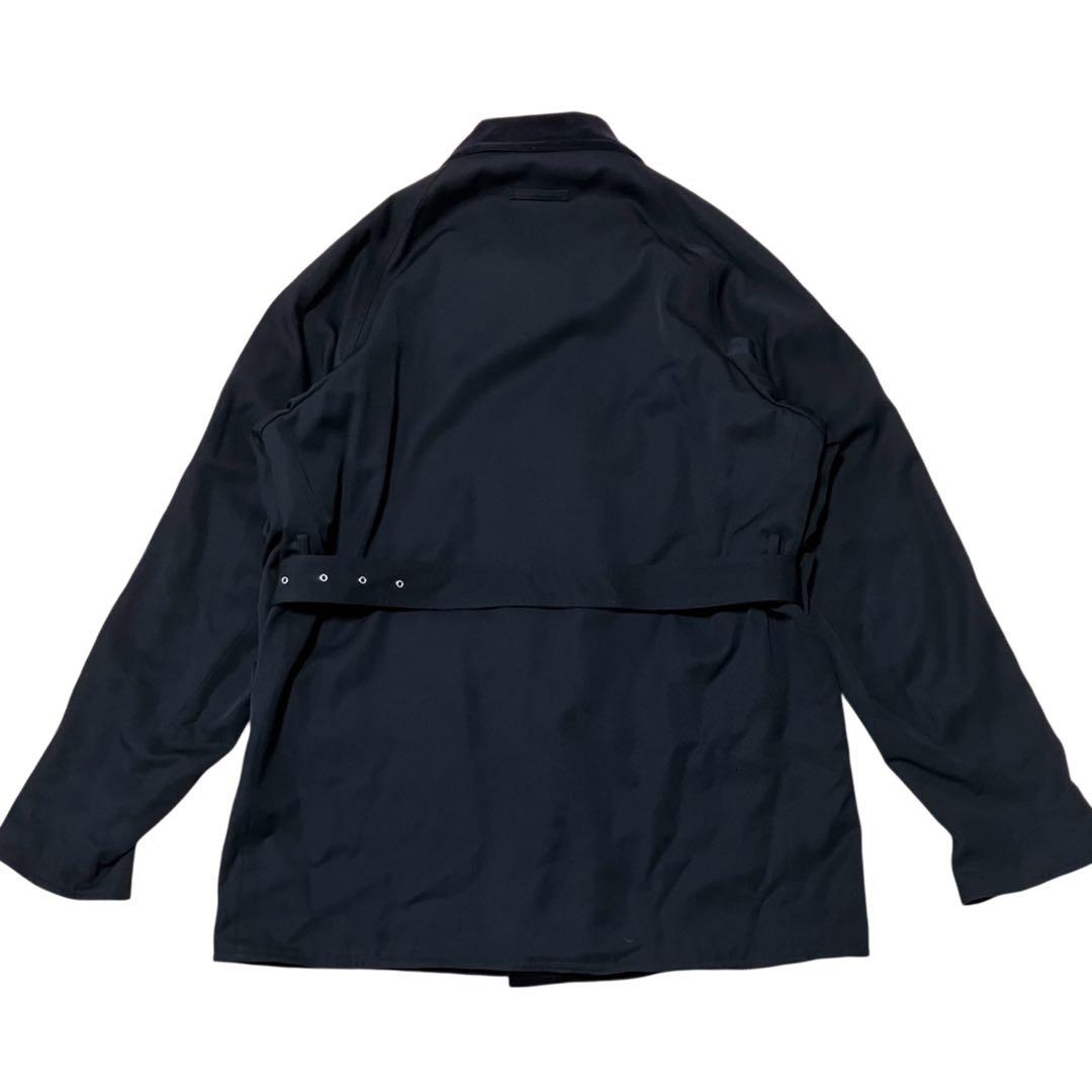 90s jean paul gaultier 別珍×ギャバ リバーシブルコート