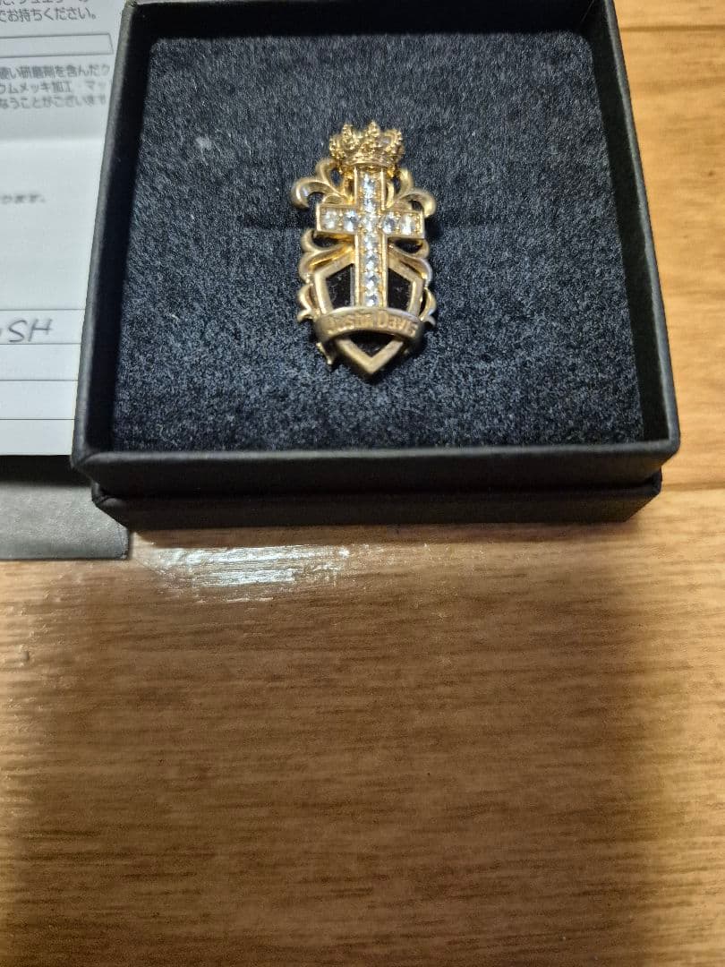 ジャスティンデイビス　ペンダント　ギャランティー付き