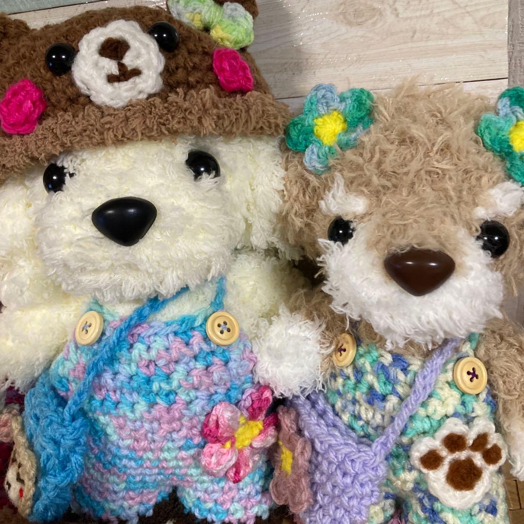 Lee　　シュナちゃん＆トイプーちゃんあみぐるみ