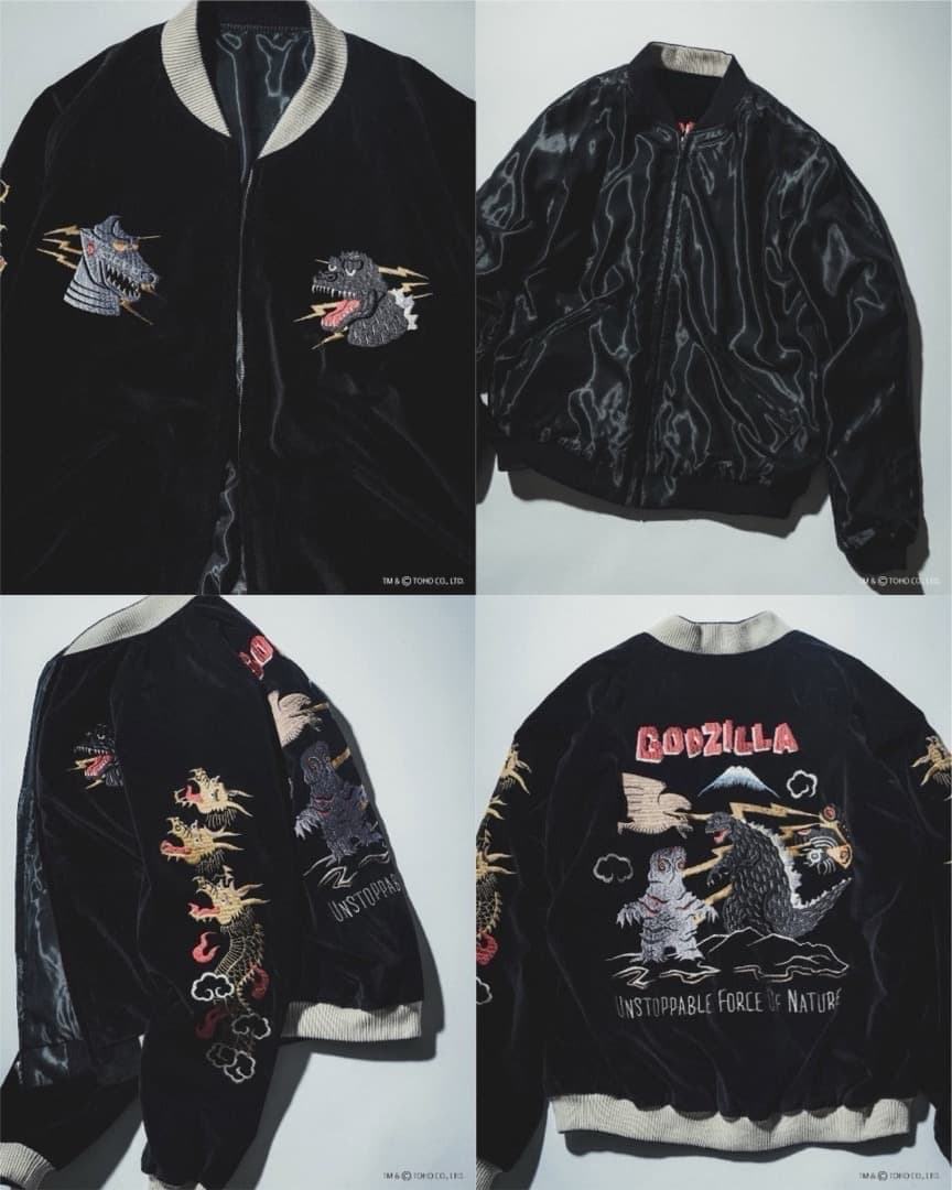 M BEAMS JAPAN x TAILOR TOYO Godzillaゴジラ