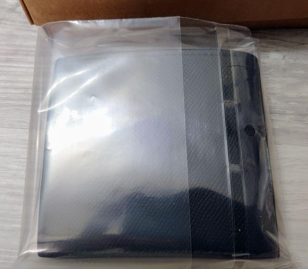 新品未使用品 COACH コーチ 二つ折り財布 ブラック CJ883 Cロゴ