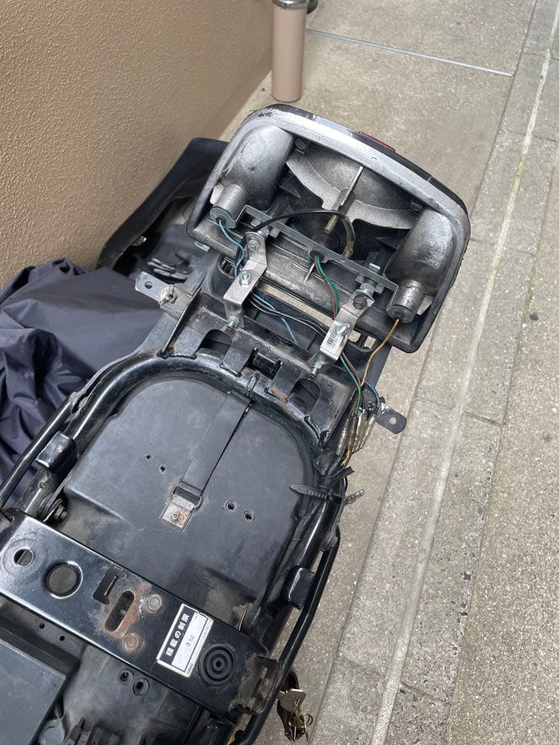 xjr400r cbx変換 羽根テール cbxテール付