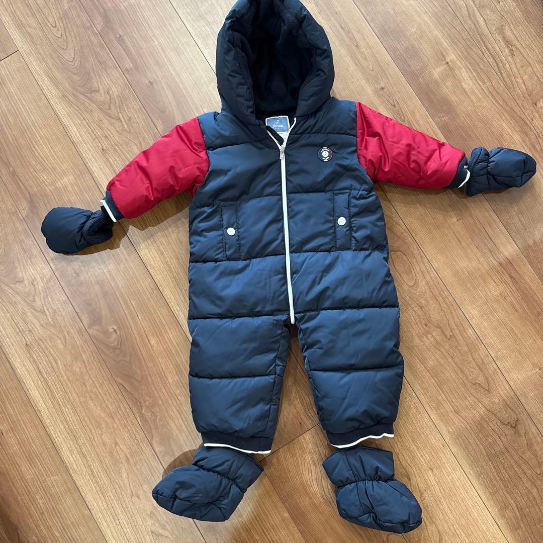 【新品タグ付き】jacadi ジャカディ ジャンプスーツ 18M